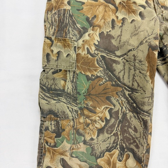 Spartan Realtree Camo Cargo Pants Mens 38x32 Leaf Pattern Hunting Tactical‎ - Picture 10 of 12
